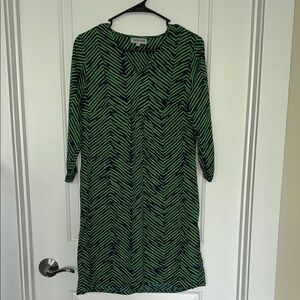 Buckhead Betties size small  Green and Blue Dress